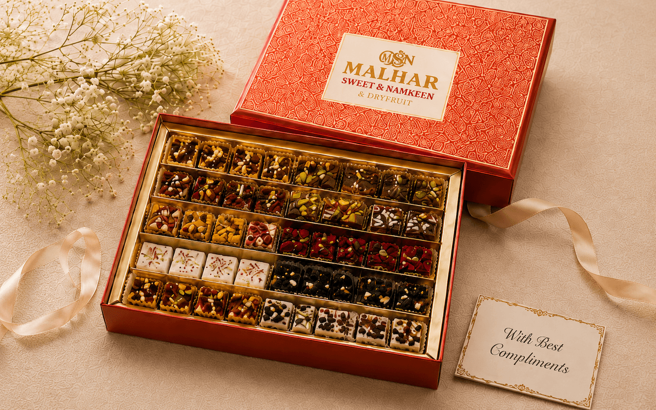 Malhar Sweet international shipping packaging