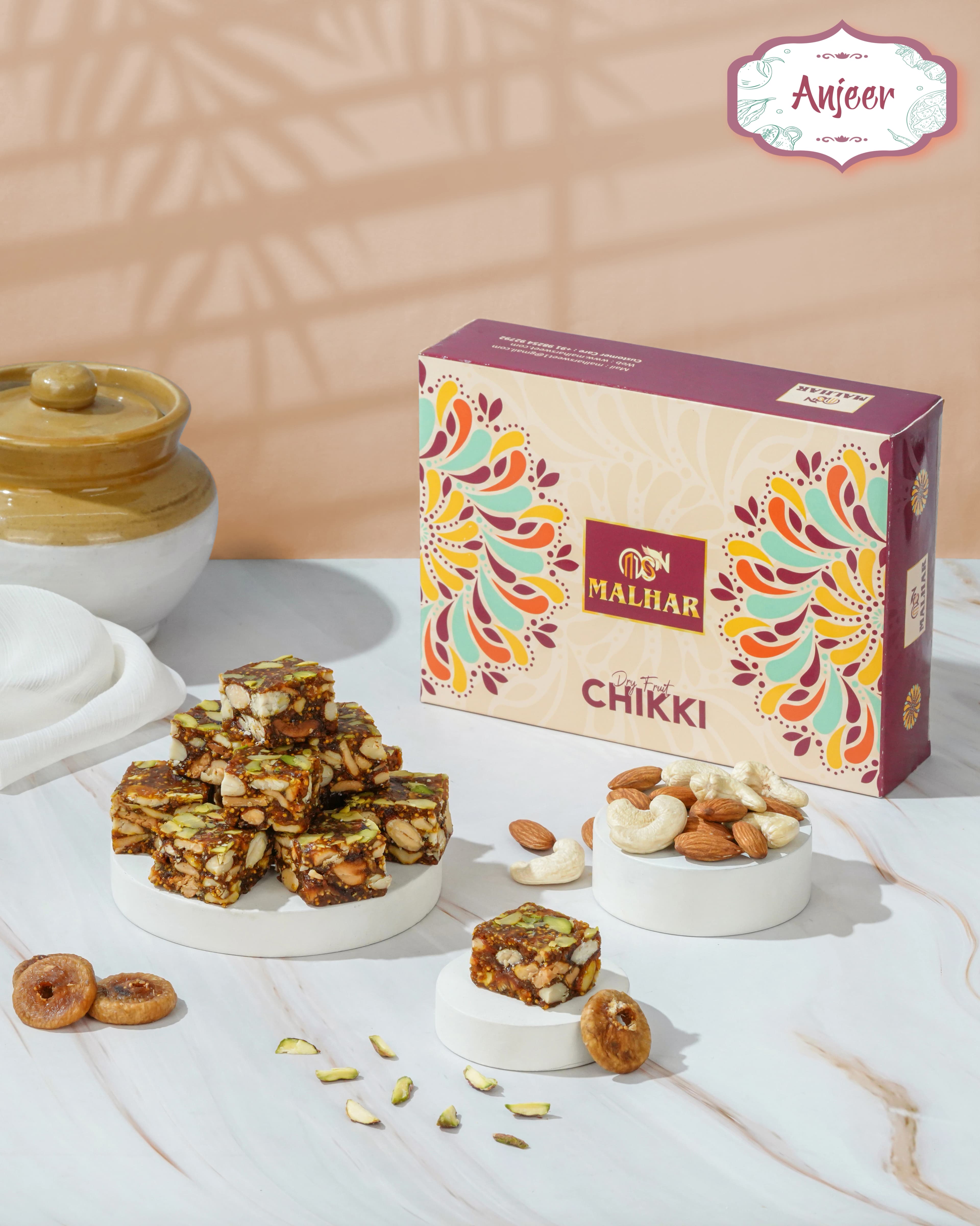 Dryfruit Anjeer Barfi